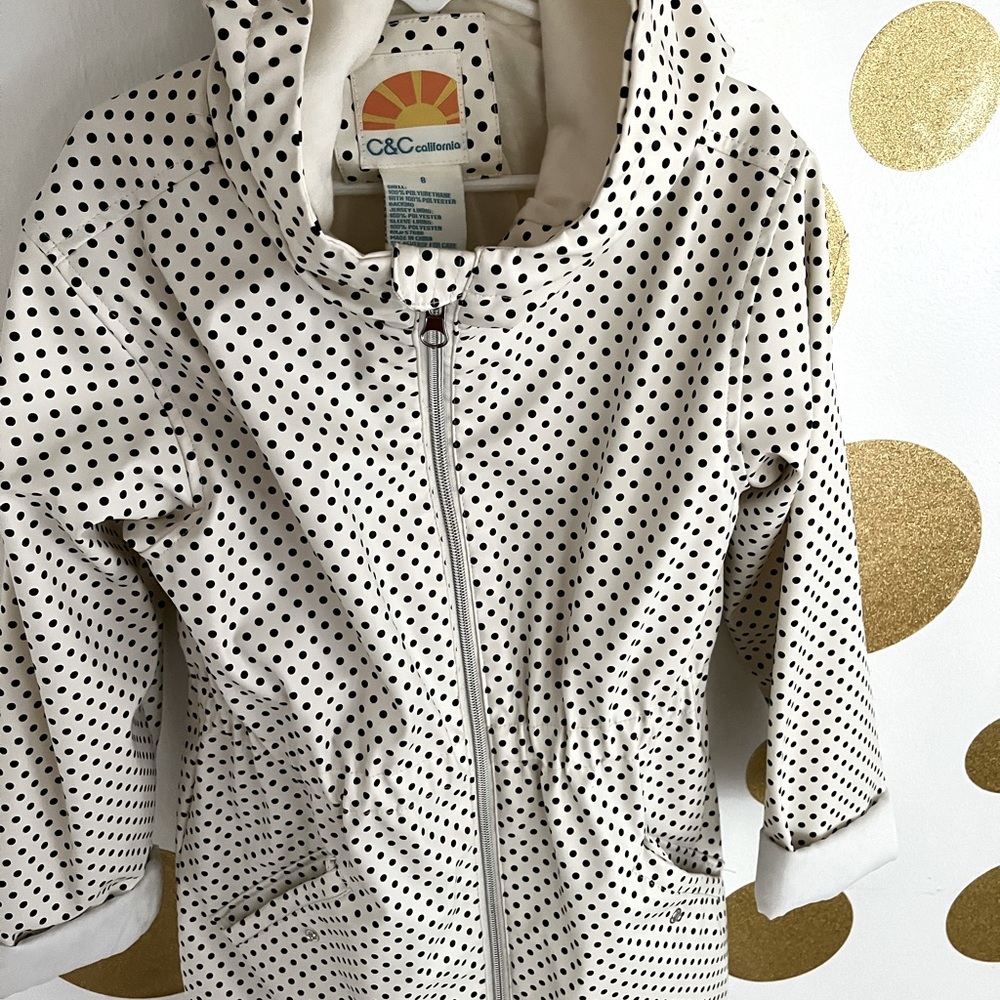C and C California Lined Girls Raincoat